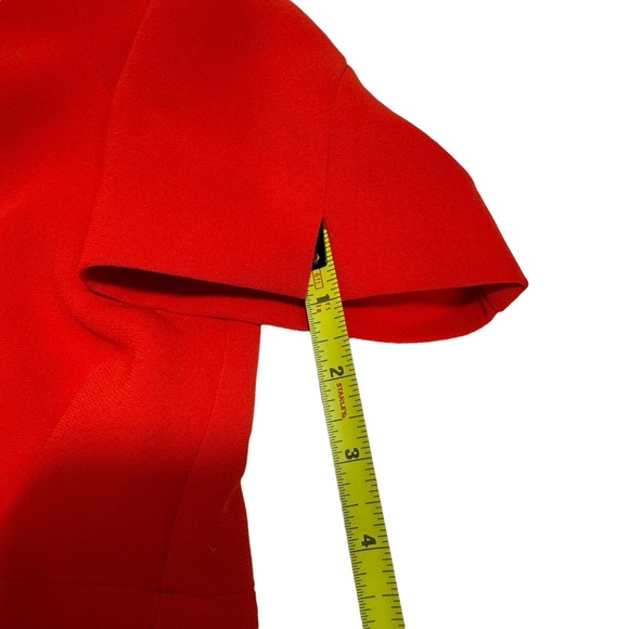 L. K. Bennett Red Cayla Midi Dress Size 10 - Picture 16 of 16